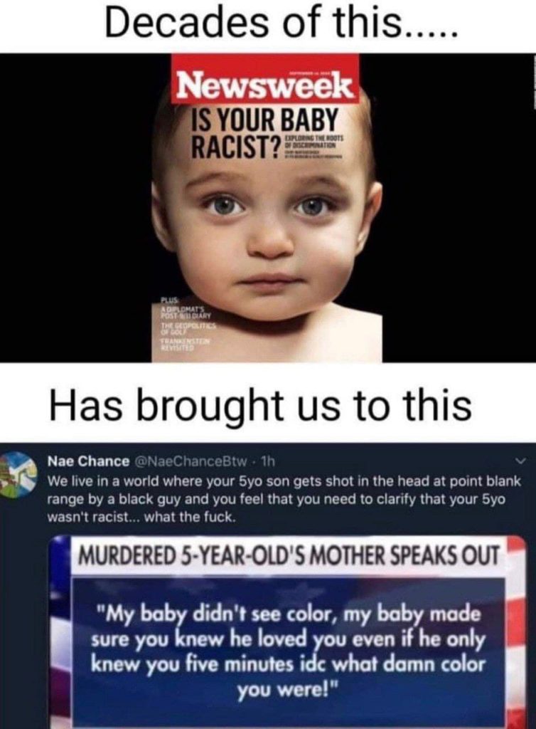 newsweek-is your baby racist