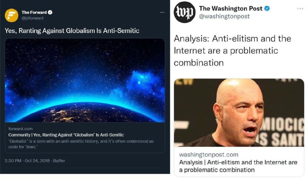 globalist elite media control